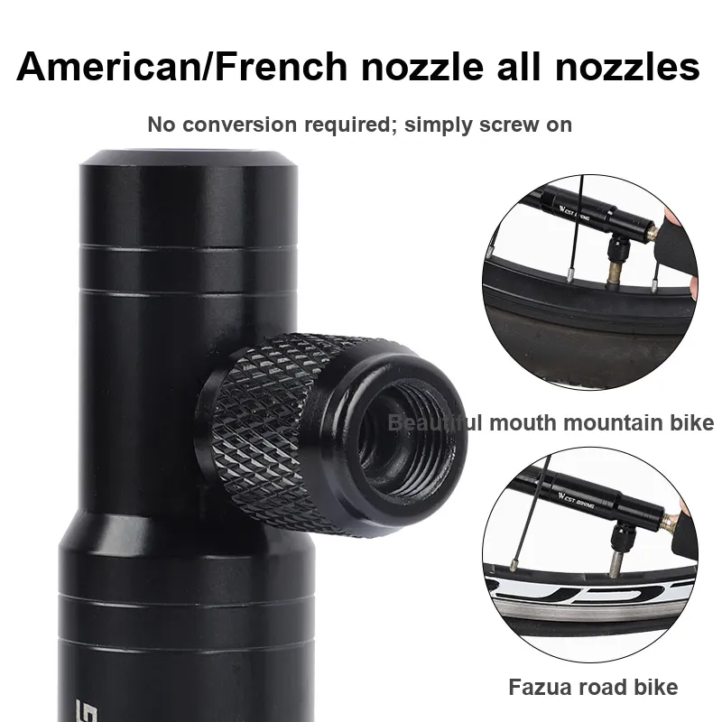 WEST BIKING Bike Bicycle Pumps Unisex-4