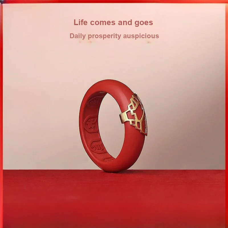 ZHIZUO Jade Rings Unisex-1