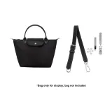 [Black with Silver Buckle]45.5-65cm Adjustable Strap (Perforated Set)