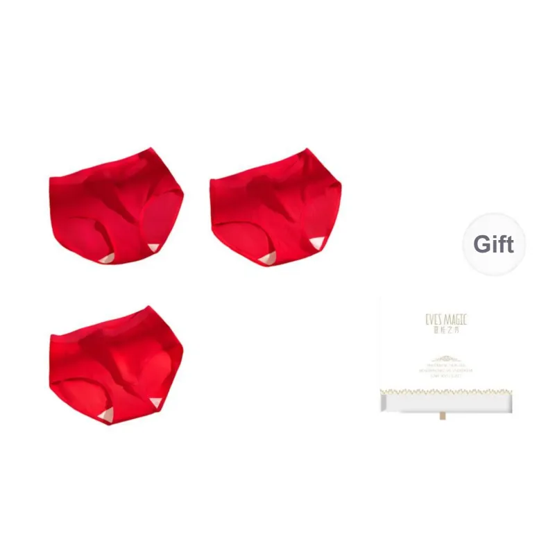 XIA.WA.ZHI.XIU Underpants Women's Shopping Bag 3 Pack-15