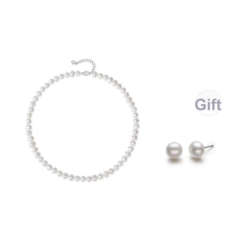 SANDYRILLA Pearl Necklaces Women's-6