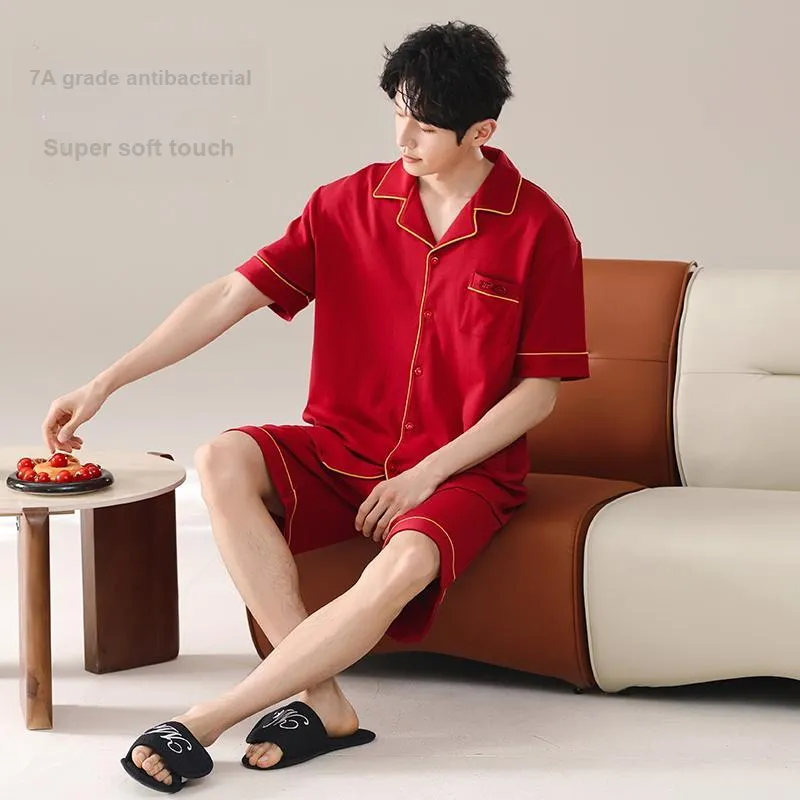 FENTENGCARE Men Pajama Sets-4