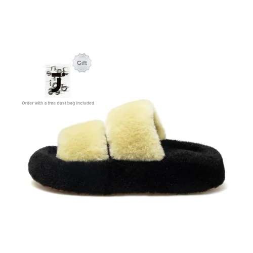 JANETROIDES Slide Slippers Women's Black