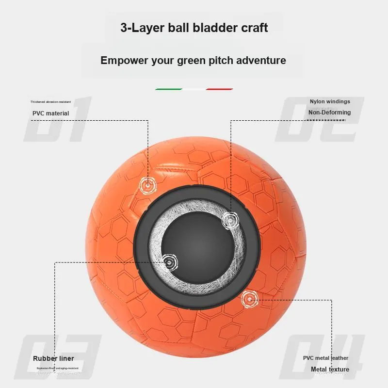 MESUCA Size 5 Soccer PVC Unisex-7