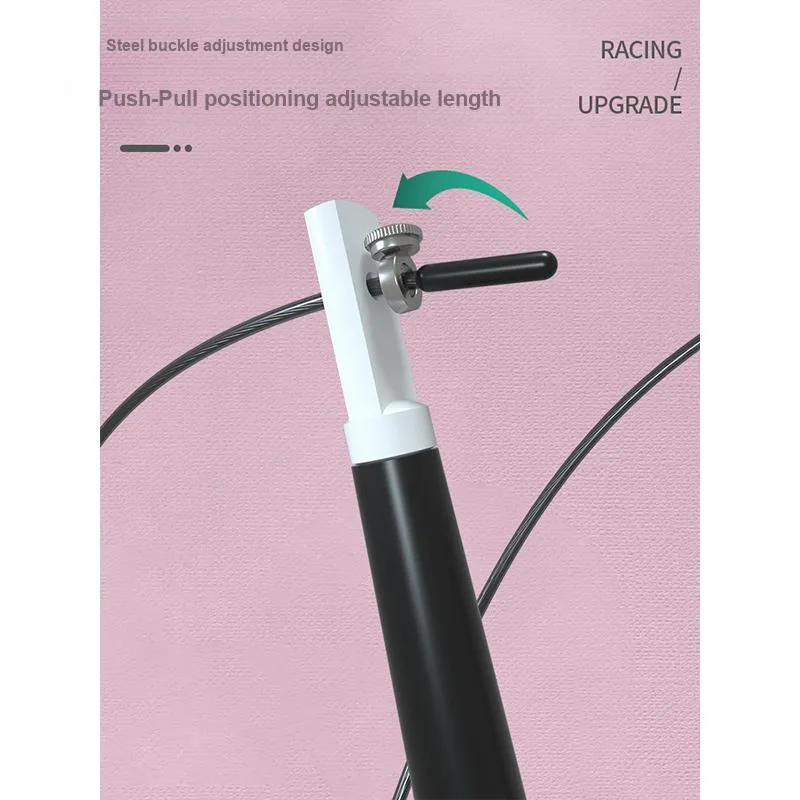 LENWAVE Fitness Training Non Countable Jump Ropes Students Handle Material ABS Twine Material, PVC Steel Wire 3m-7
