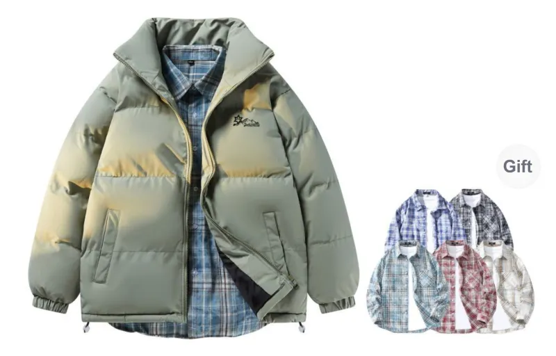 CSKS Puffer Jackets Unisex-65