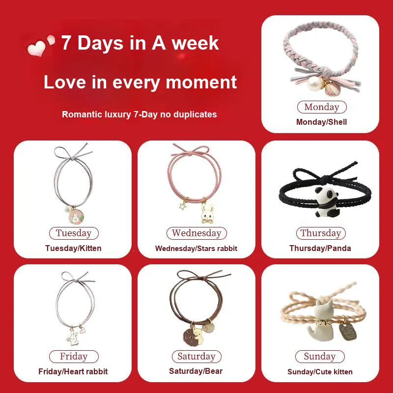 DJIN Nylon Rope Hair Tie Women's-3