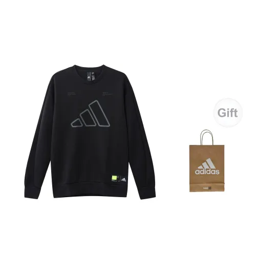 Adidas Sweatshirts Men Black With Gift Bag