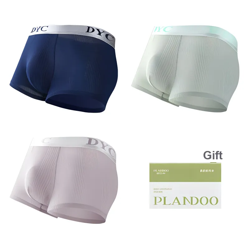 PLANDOO Underpants Men's Shopping Bag 3 Pack-24
