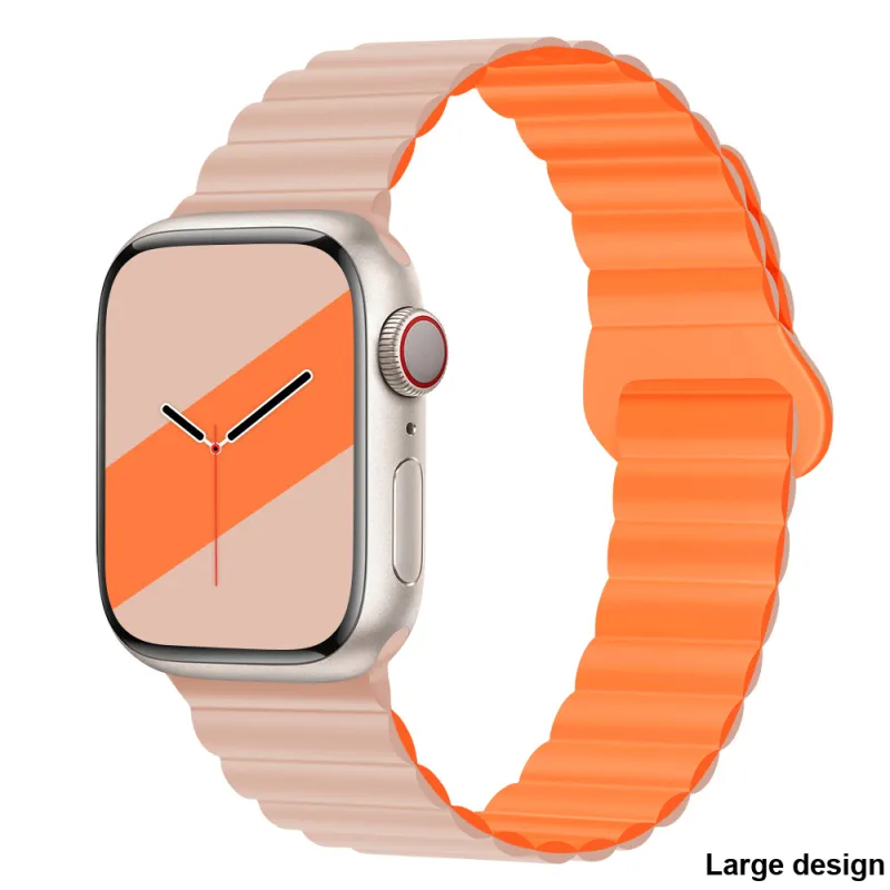 SOUTU Watch Band Apple Compatibility 38/40/41/42/44/45/49mm Silicone Material-7