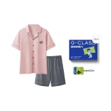 [Summer Cropped Men's]Smoke Pink