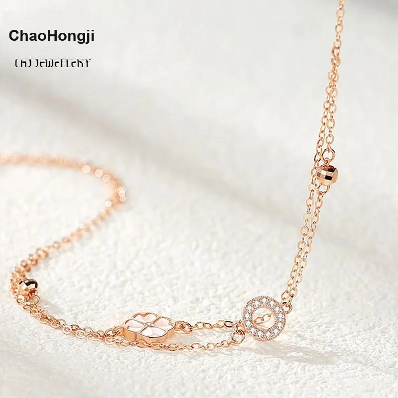 CHAOHONGJI S925 Silver Bracelets Women's-3