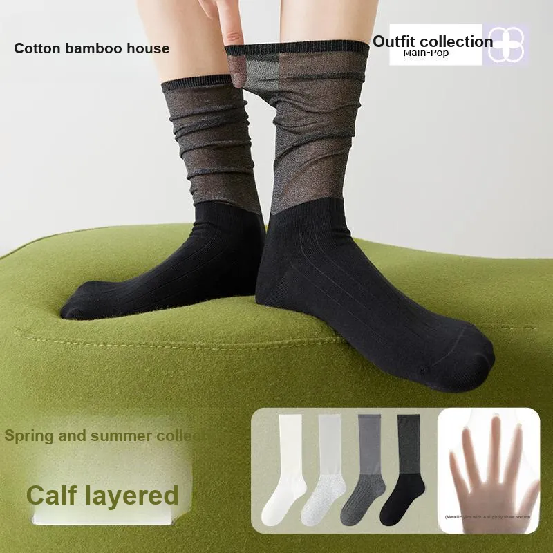 B&C.Room Knee High Socks Women's 2 Pack-12