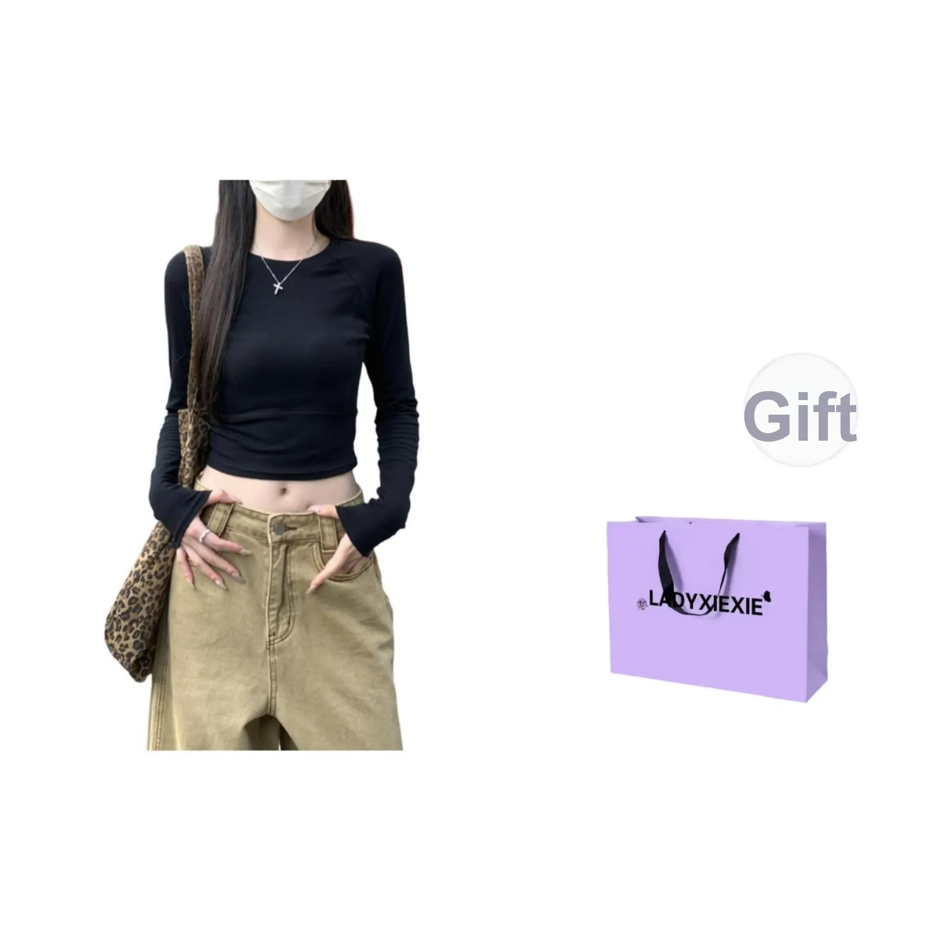 LADYXIEXIE Стандартная T-рубашка Женская