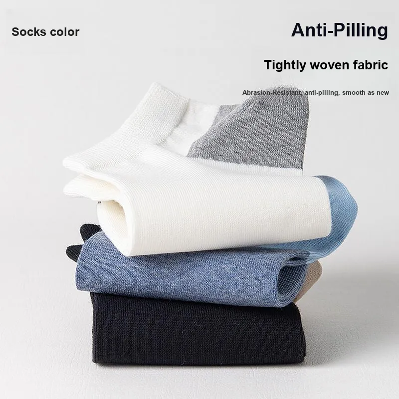 MIIOW Ankle Socks Men's 3 Pack Mixed Color-3