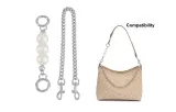 Pearl Extender Chain+Decorative Chain 45cm