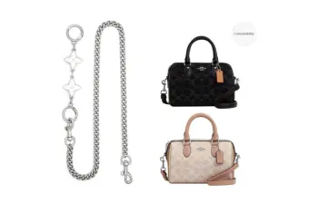 Lan Bao Fan Microfiber, Metal Alloy Bag Accessory Women's Sand