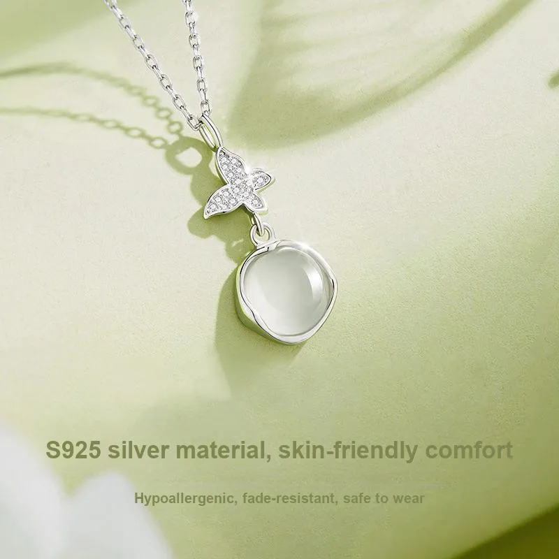 Ostantin Chalcedony Necklaces Women's-2