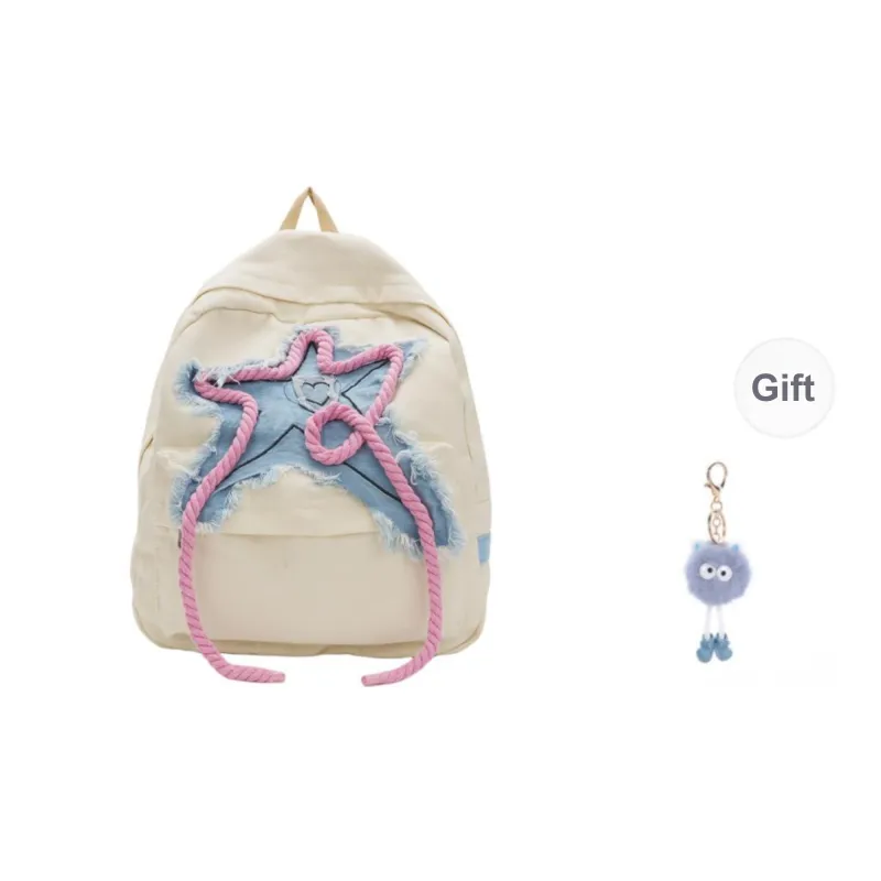 KAMLUI Canvas Backpack Regular Women's Ivory-0