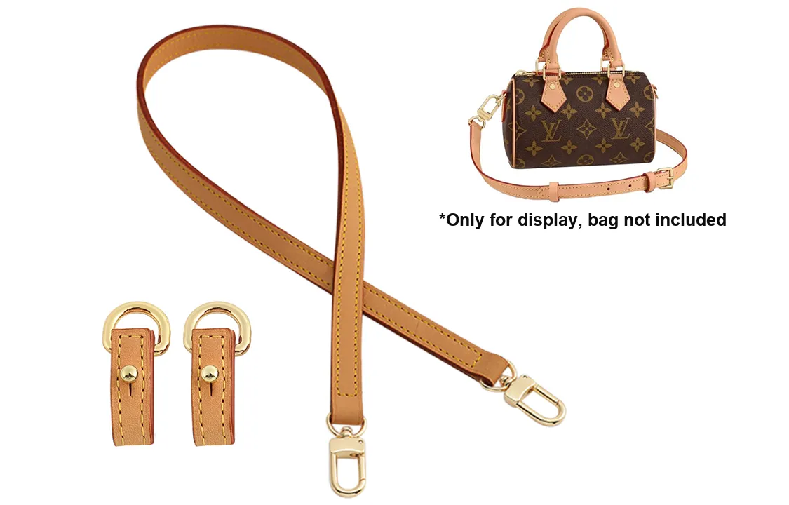 Ingenuity Handmade Vegetable Tanned Leather Bag Strap Women's Beeswax