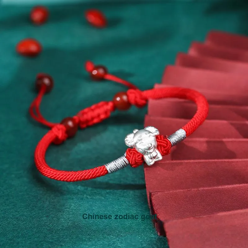 Nine Music 999 Fine Silver Hand Rope Unisex-53