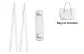 Glacier White[Underarm Shoulder Strap+Pressure-Relieving Shoulder Pads]