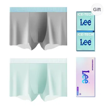 Lee Classic 101 Underpants Men's Gift Box Of 2 Strips