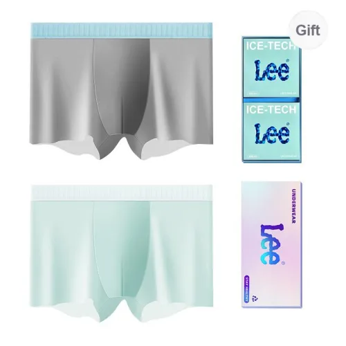 Lee Classic 101 Underpants Men's Gift Box Of 2 Strips