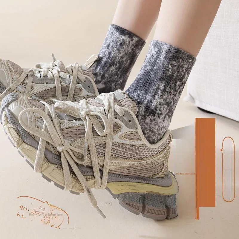 JIAZINI Mid-Calf Socks Women's 4 Pack-20