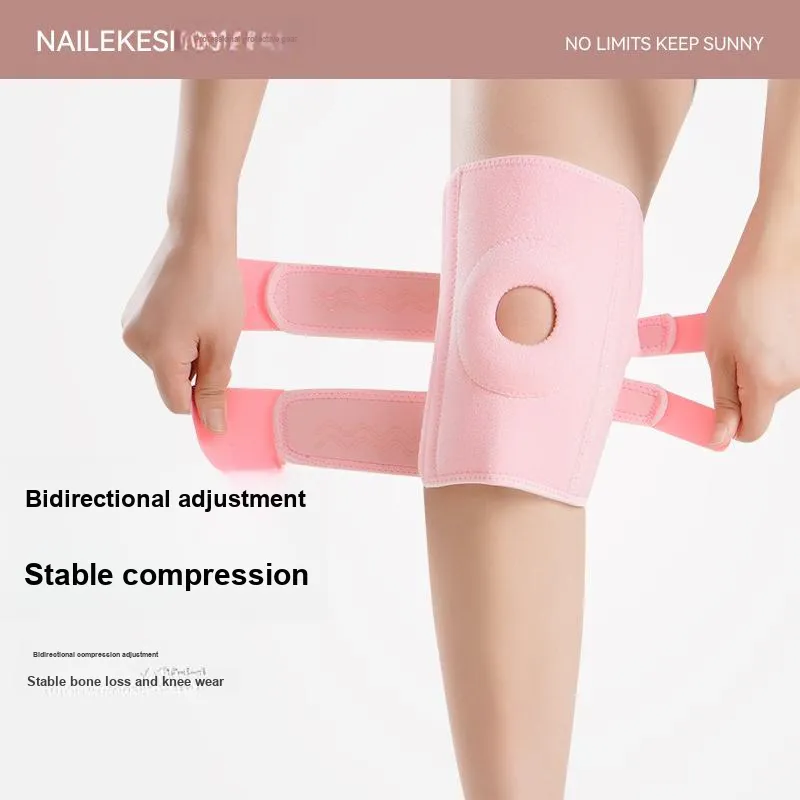 NAILEKESI Mountaineering Running Badminton Unisex Polyester Knee Pads-28