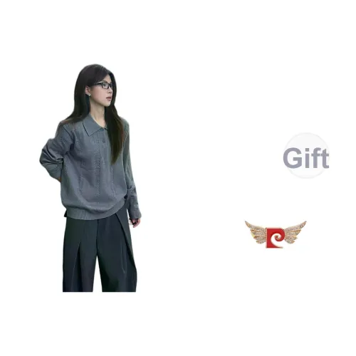 PIERRE CARDIN Серый Женский Трикотаж