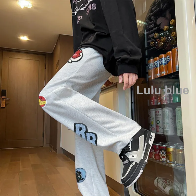 SUNSETMONENT Knitted Sweatpants Unisex-14