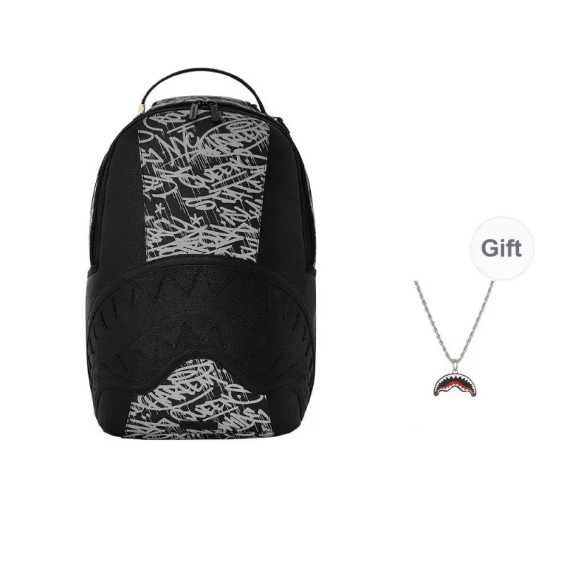 SPRAYGROUND PVC Backpack Unisex Black-5