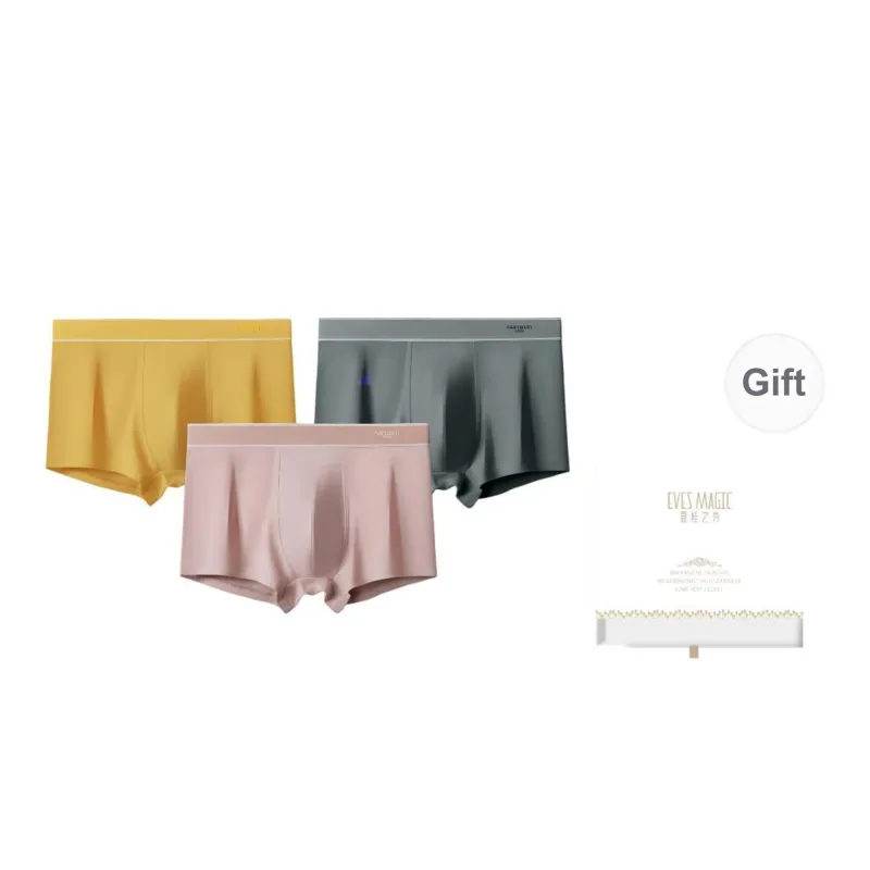 XIA.WA.ZHI.XIU Underpants Men's Box 3 Pack-4