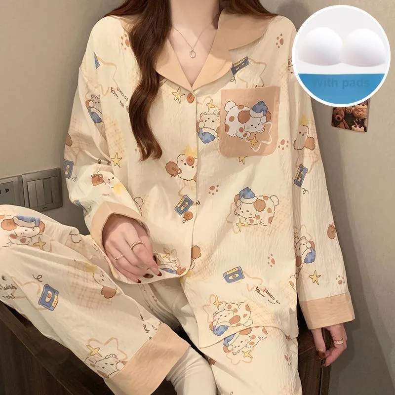 Sleeping Beauty Pajama Set Women's Image Color-3