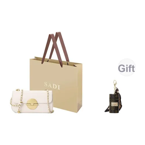 SADI Спилок коровьей кожи Луна Treasure Box Сумка через плечо Средний Женские