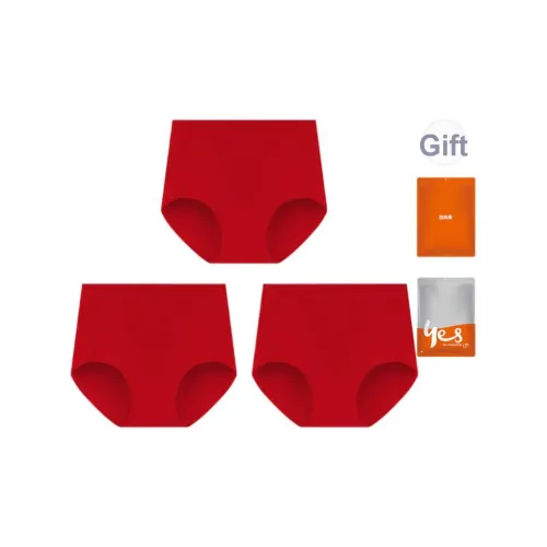 Женские красные трусики-бикини