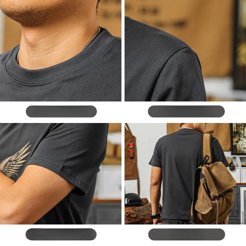 Seasonal Words T Shirts Men-4