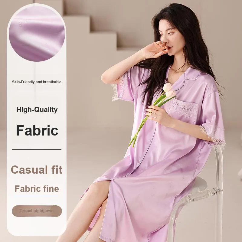 Pretty lady Women's Nightgowns-1