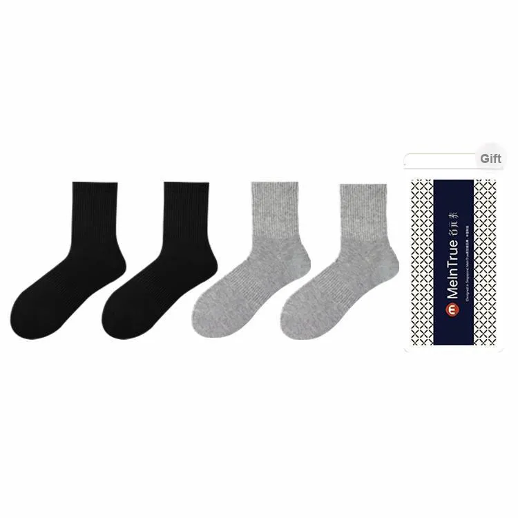 The First Name Element Mid Calf Socks Men's Gift Box Combination-7