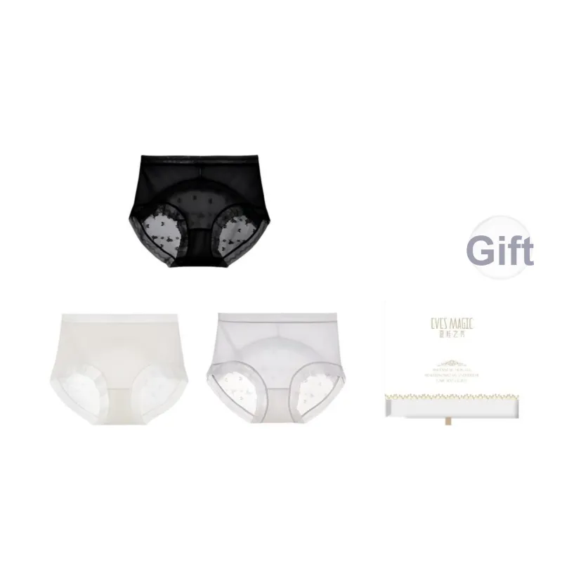 XIA.WA.ZHI.XIU Underpants Women's Shopping Bag 3 Pack-33