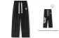 Black (Comes with Brand Black Pants)