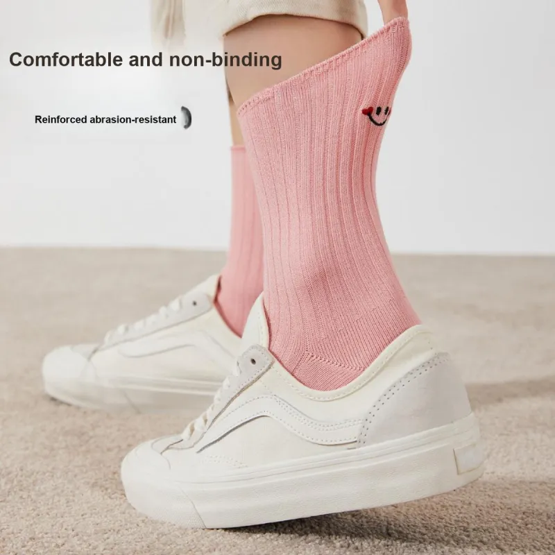 Caramella Mid Calf Socks Women's Combo Set-4