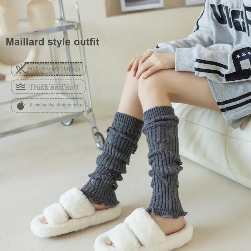 MIIOW Mid Calf Socks Women's Combo Set-1