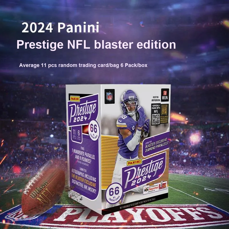 PANINI 24 Prestige Football Blaster Rugby, Collectible Card, Player Cards, Collection Sports Cards Whole Box-1