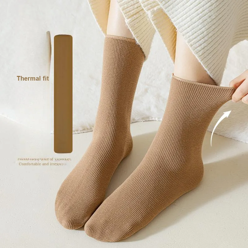 MIIOW Trend Party Series Mid Calf Socks Women's Shopping Bag 3 Pack-3