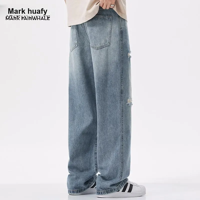 FAIRWHALE Jeans Unisex Blue-2