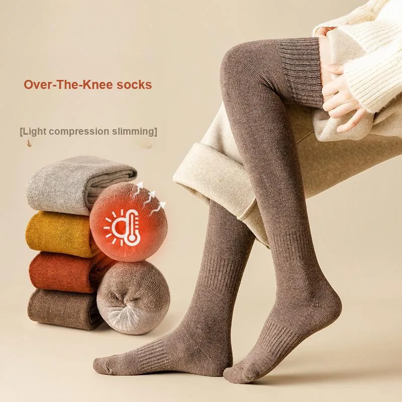 MIIOW Knee High Socks Women's Combo Set-3
