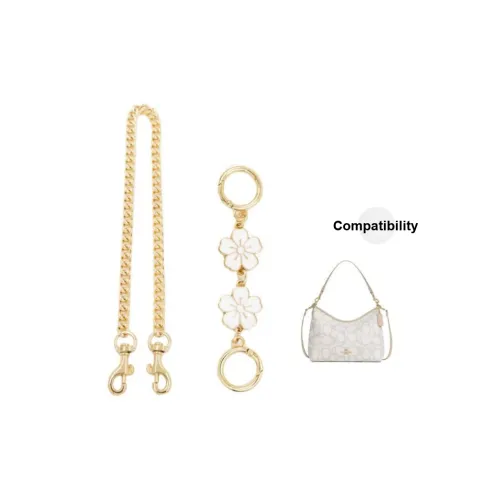 Metal Bag Strap Women's Gold Tone Металлическая сумка ремень женский золотой тон