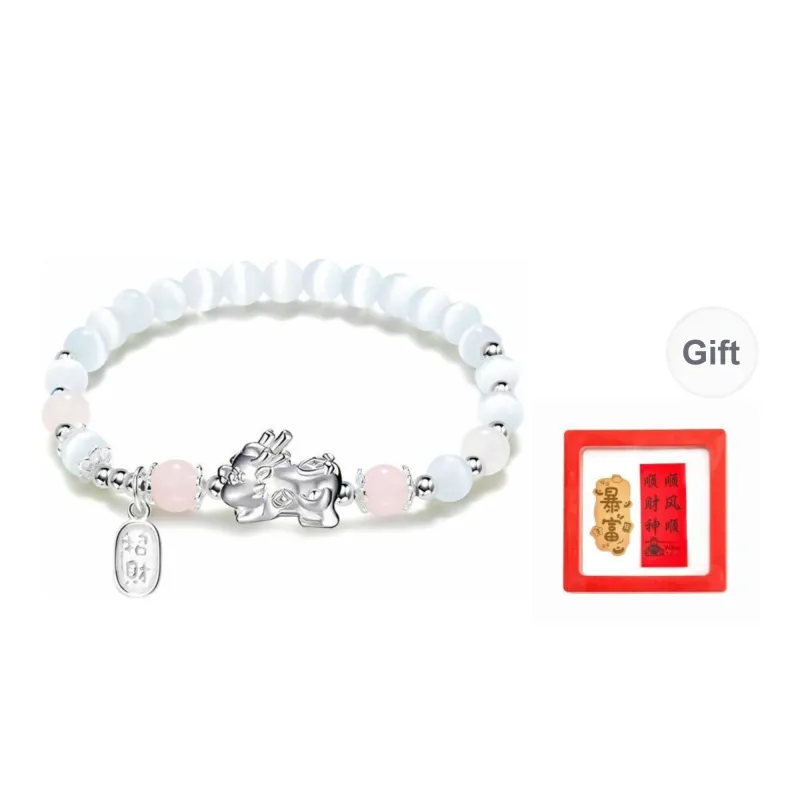 AGOVSKI Jade Bracelets Unisex-6